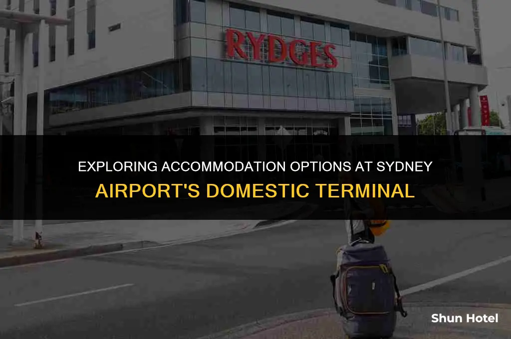 is there a hotel at sydney airport domestic terminal