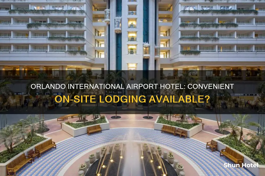 is there a hotel at the orlando international airport