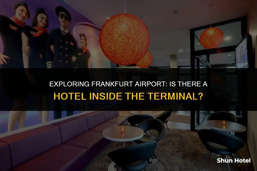 is there a hotel in frankfurt airport terminal