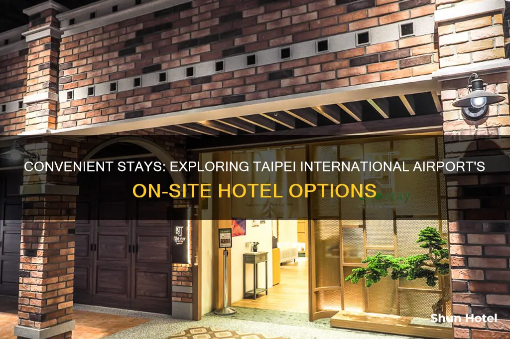 is there a hotel in the taipai international airport