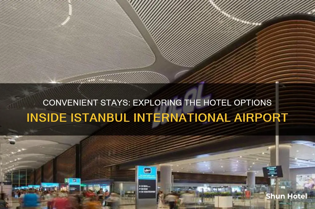 is there a hotel inside istanbul international airport