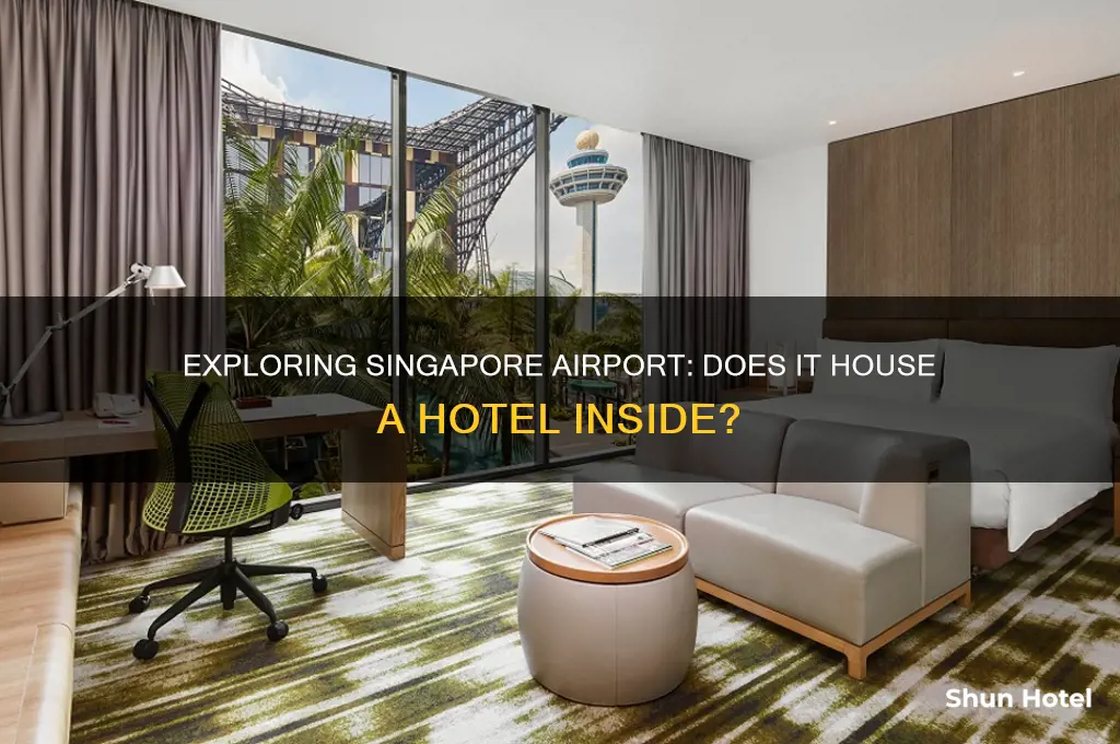 is there a hotel inside singapore international airport