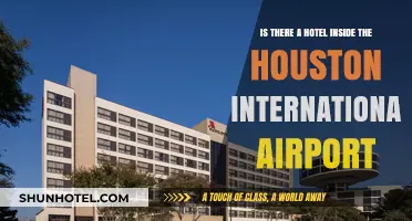 Houston Airport Hotel: Inside George Bush Intercontinental Airport?
