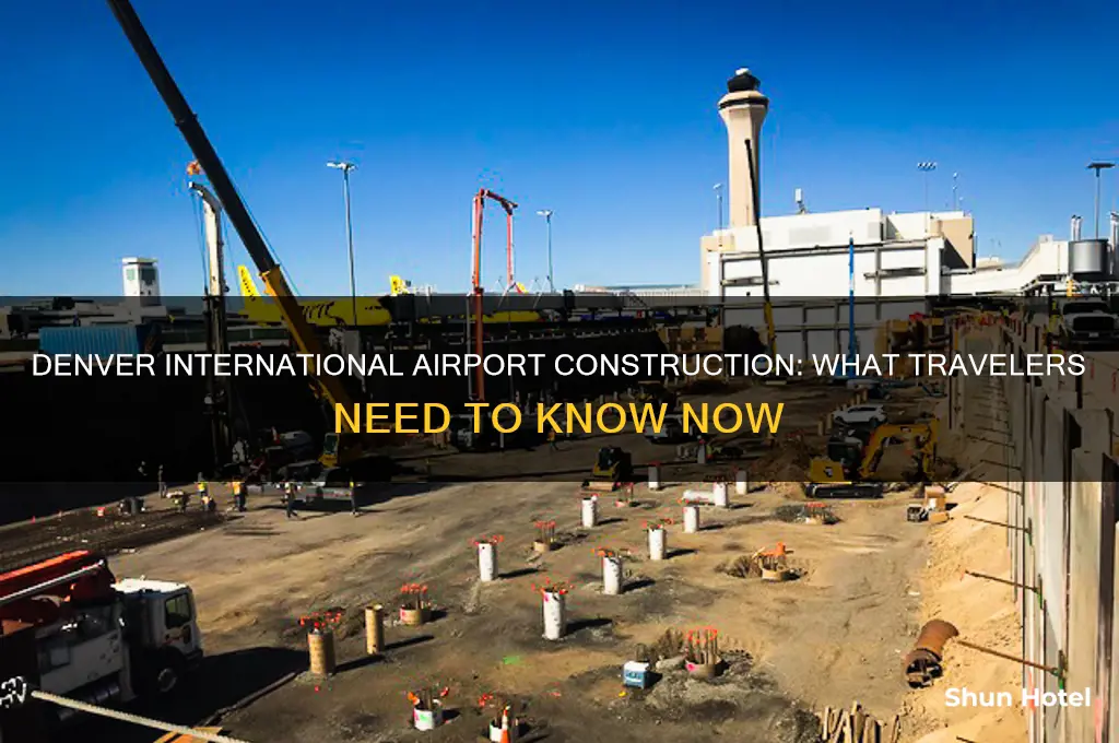 is there a lot of construction at denver international airport