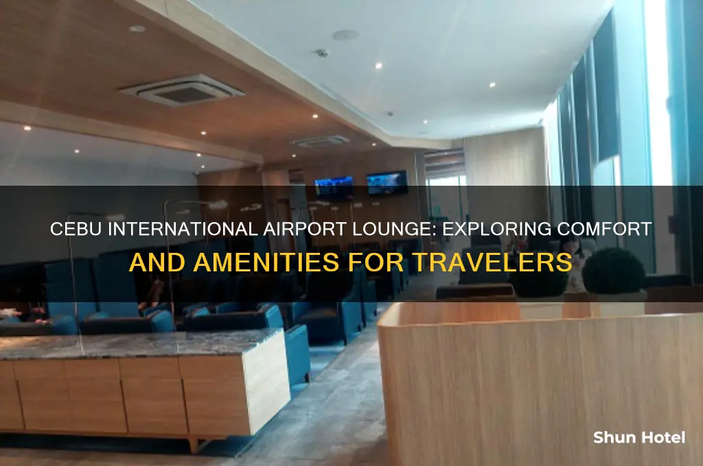 is there a lounge in cebu international airport