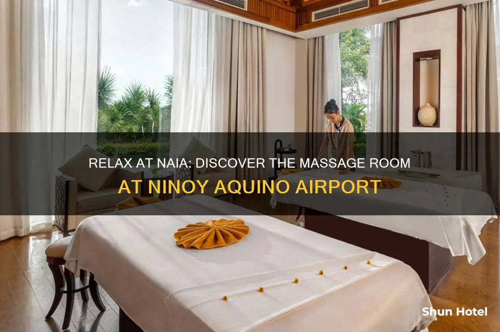 is there a massage room in ninoy aquino international airport