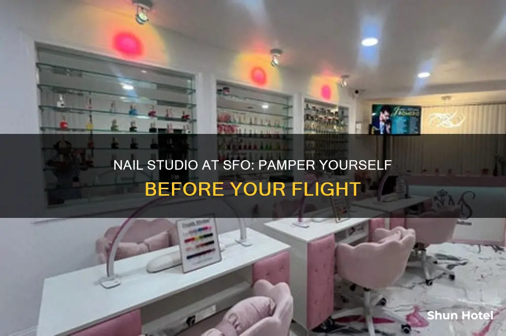 is there a nail studio at sfo international airport