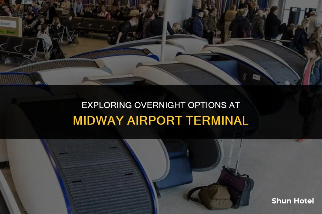 is there a place to sleep in midway airport terminal