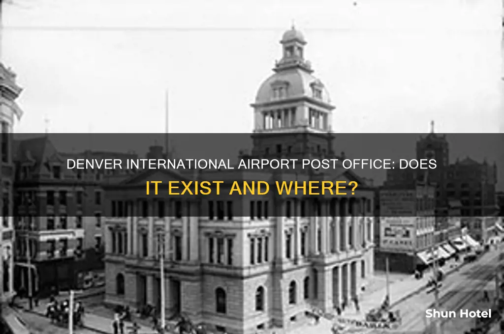 is there a post office at denver international airport