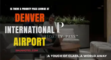 Denver International Airport: Priority Pass Lounge Availability Explained