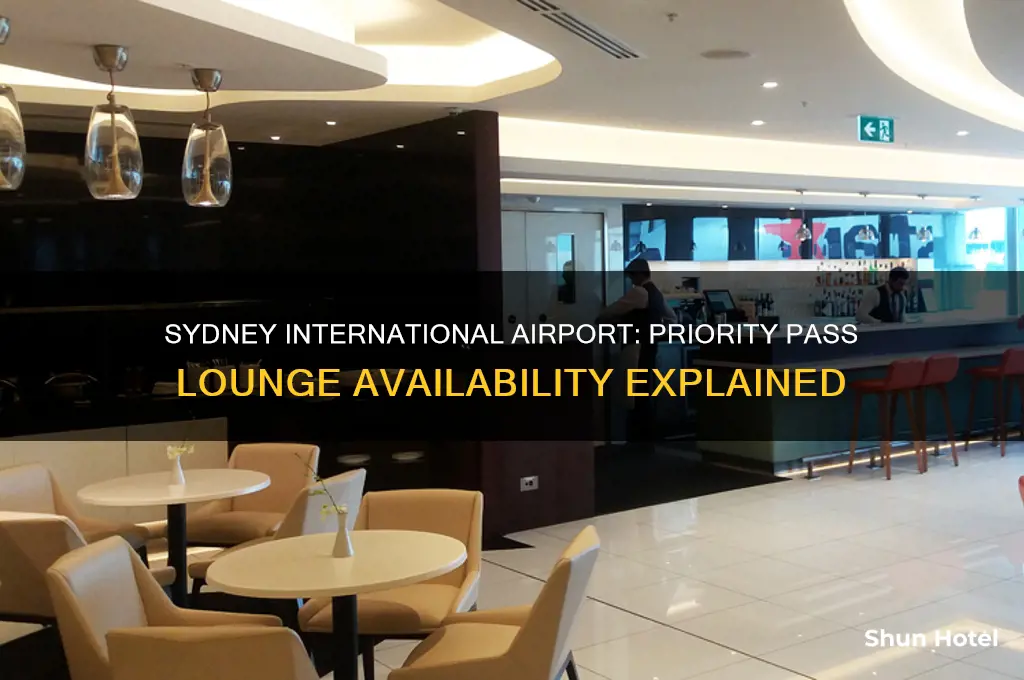 is there a priority pass lounge in sydney international airport