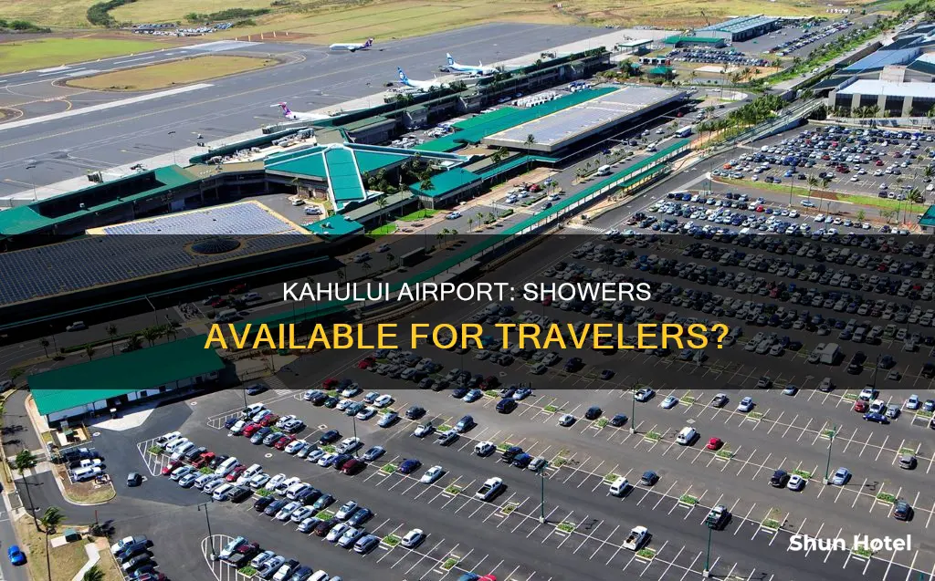 is there a shower kahului airport