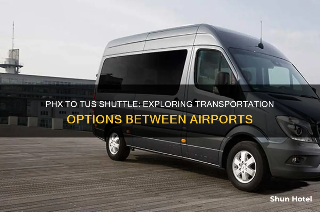 is there a shuttle from phx to tus international airport