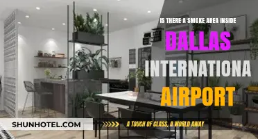 Dallas International Airport: Are There Designated Indoor Smoking Areas?
