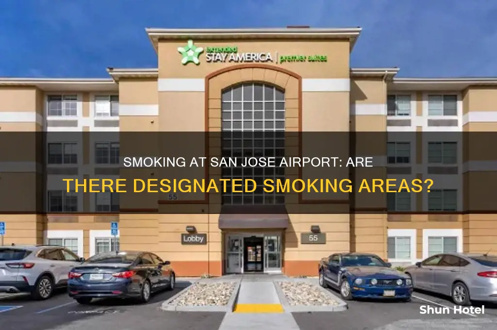 is there a smoking room in san jose international airport