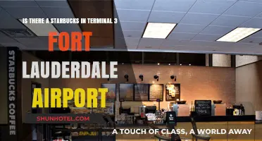 Exploring Terminal 3: Starbucks' Presence at Fort Lauderdale Airport