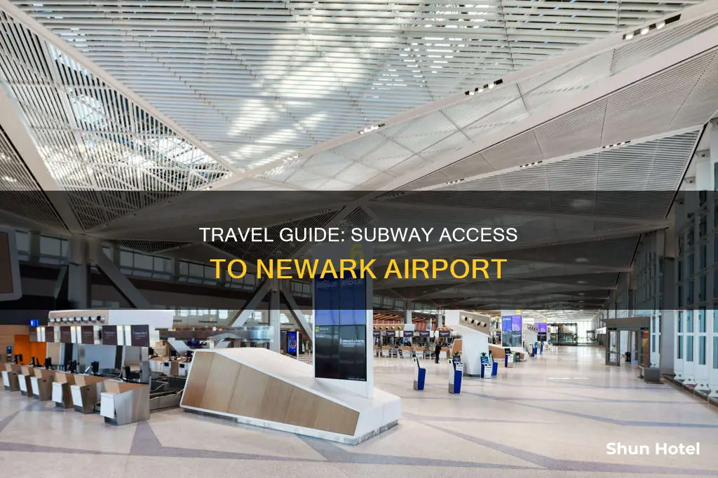 is there a subway newark airport