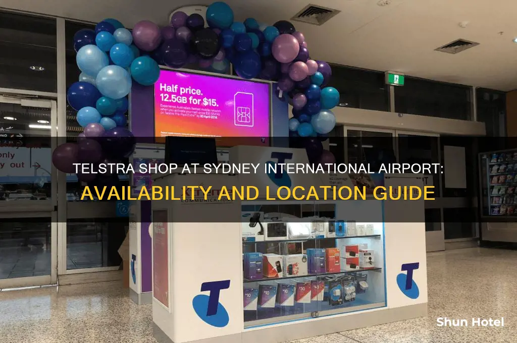 is there a telstra shop at sydney international airport