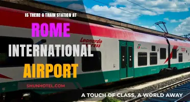Rome International Airport Train Station: Does It Exist?