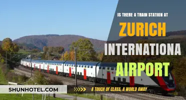 Zurich Airport Train Station: Direct Access to Switzerland's Rail Network