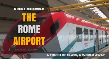 Exploring Rome: Train Terminals at the Airport Unveiled