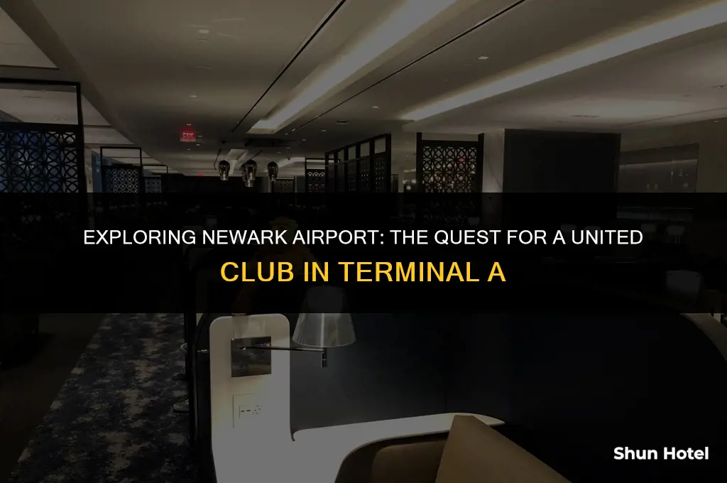 is there a united club in terminal a newark airport