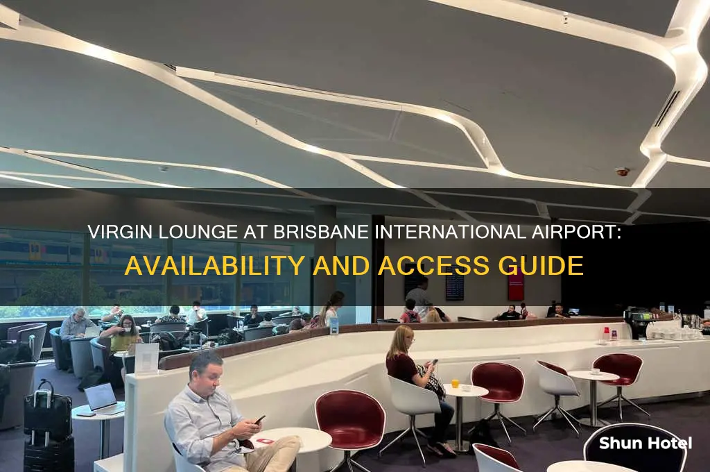 is there a virgin lounge at brisbane international airport