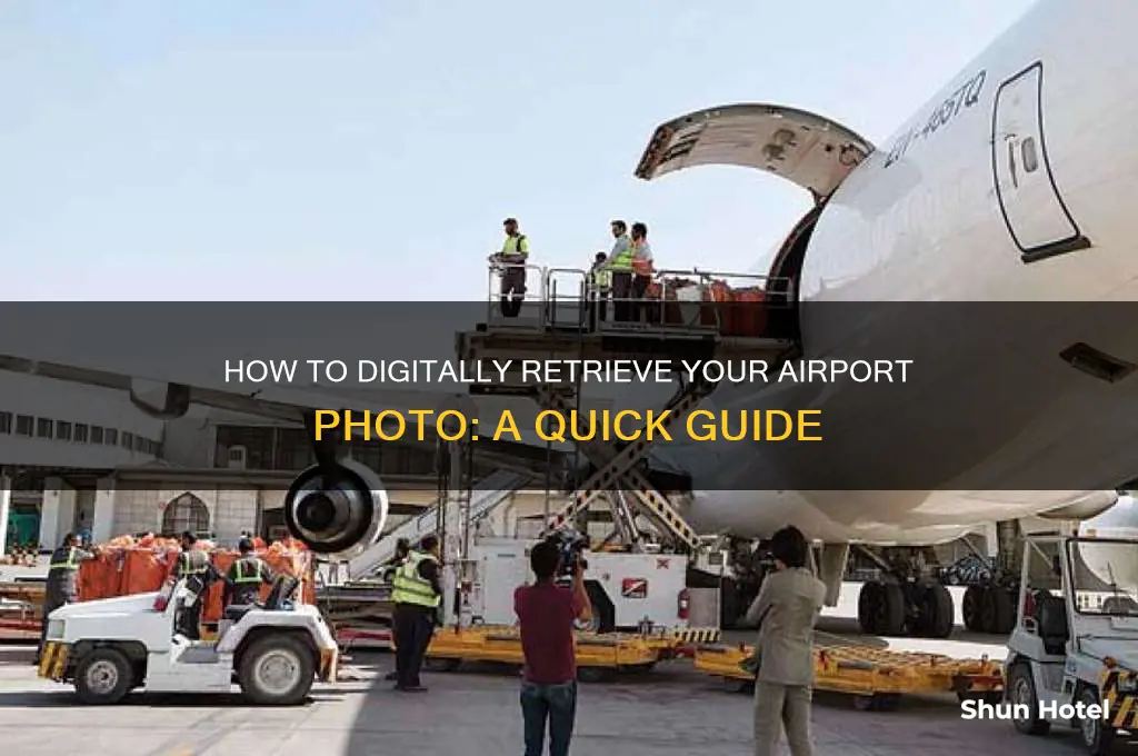 is there a way to digitally get my airport picture