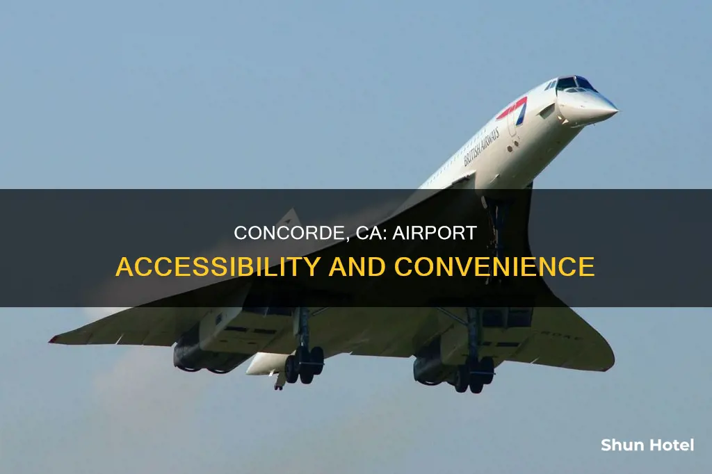 is there airport in concorde ca