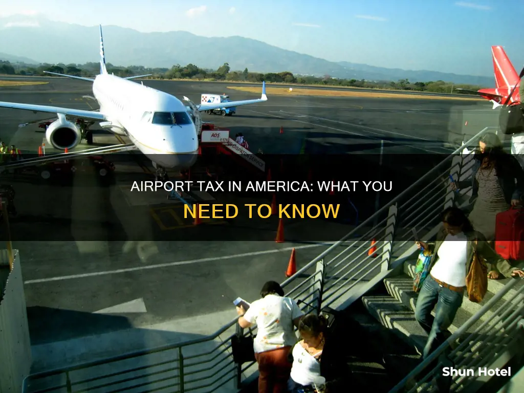is there airport tax in america