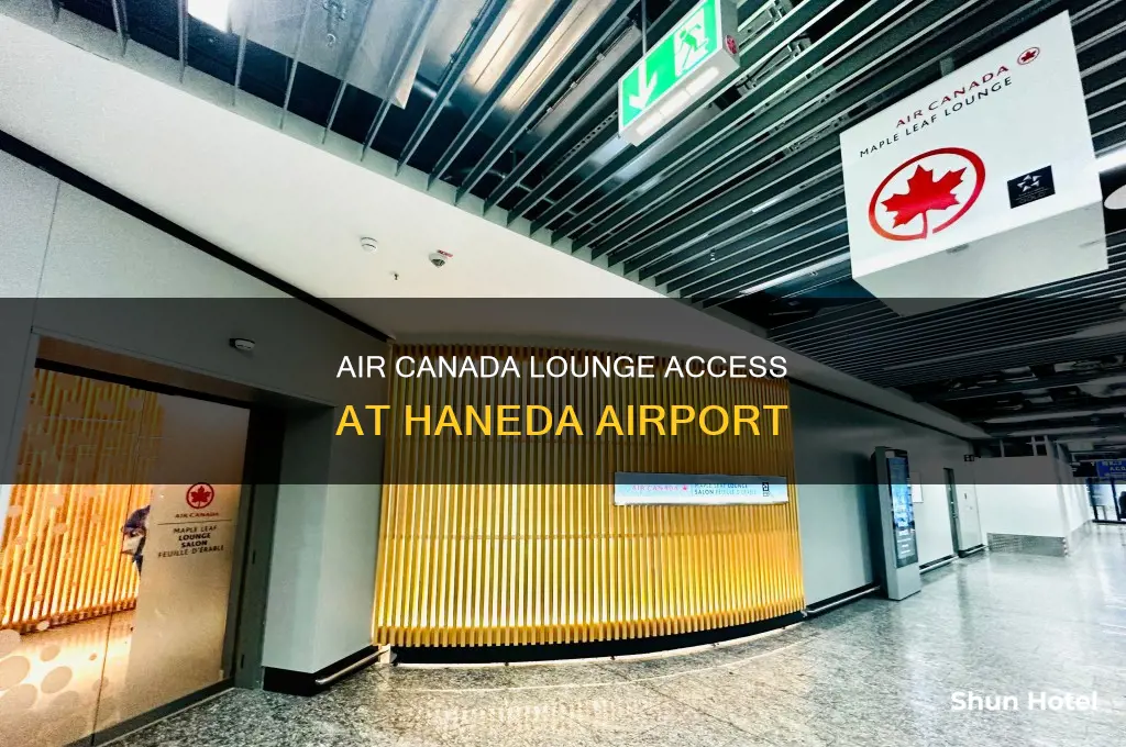 is there an air canada lounge at haneda airport