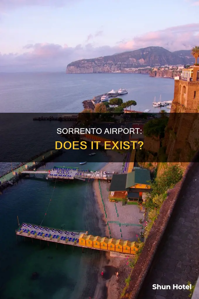 is there an airport at sorrento