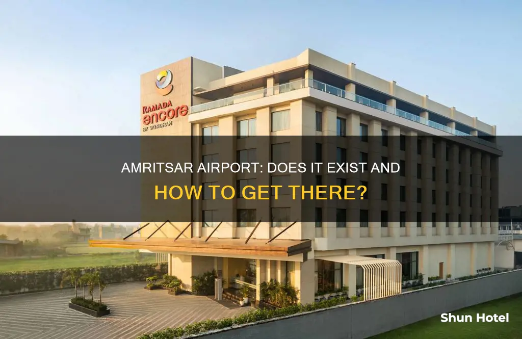 is there an airport in amritsar