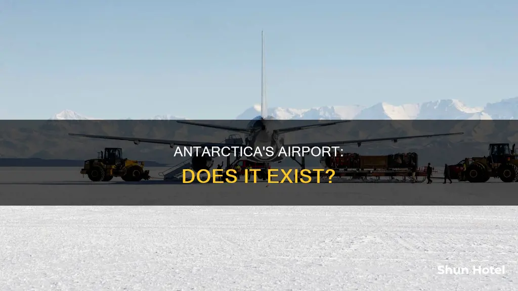 is there an airport in antartica