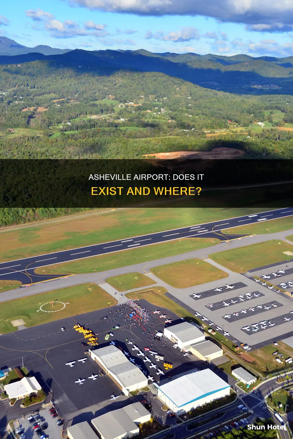 is there an airport in asheville