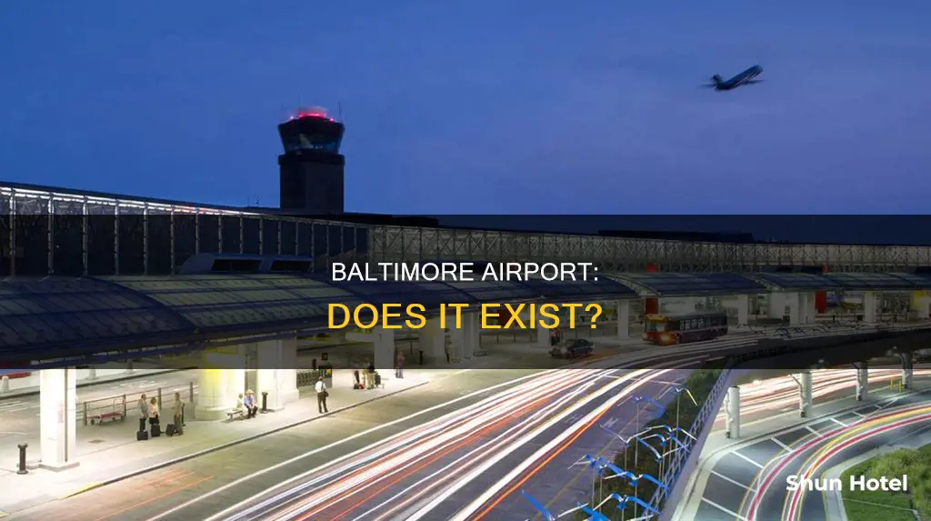 is there an airport in baltimore