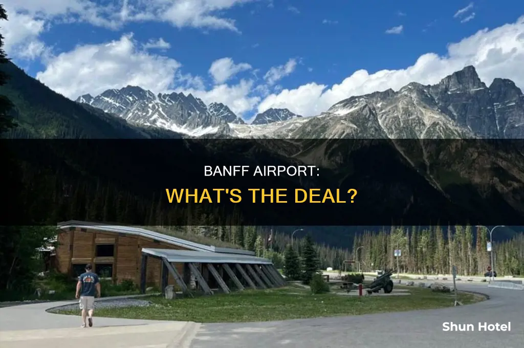 is there an airport in banff canada
