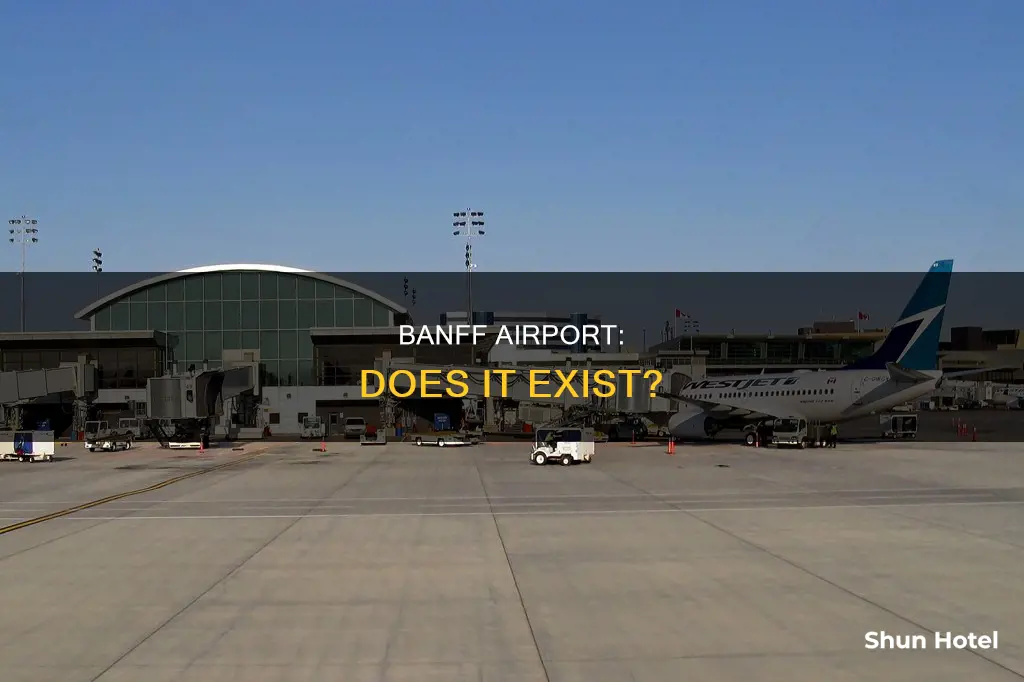 is there an airport in banff