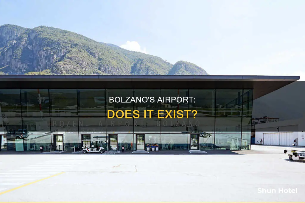 is there an airport in bolzano