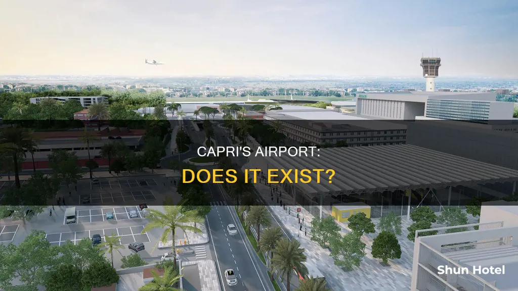 is there an airport in capri