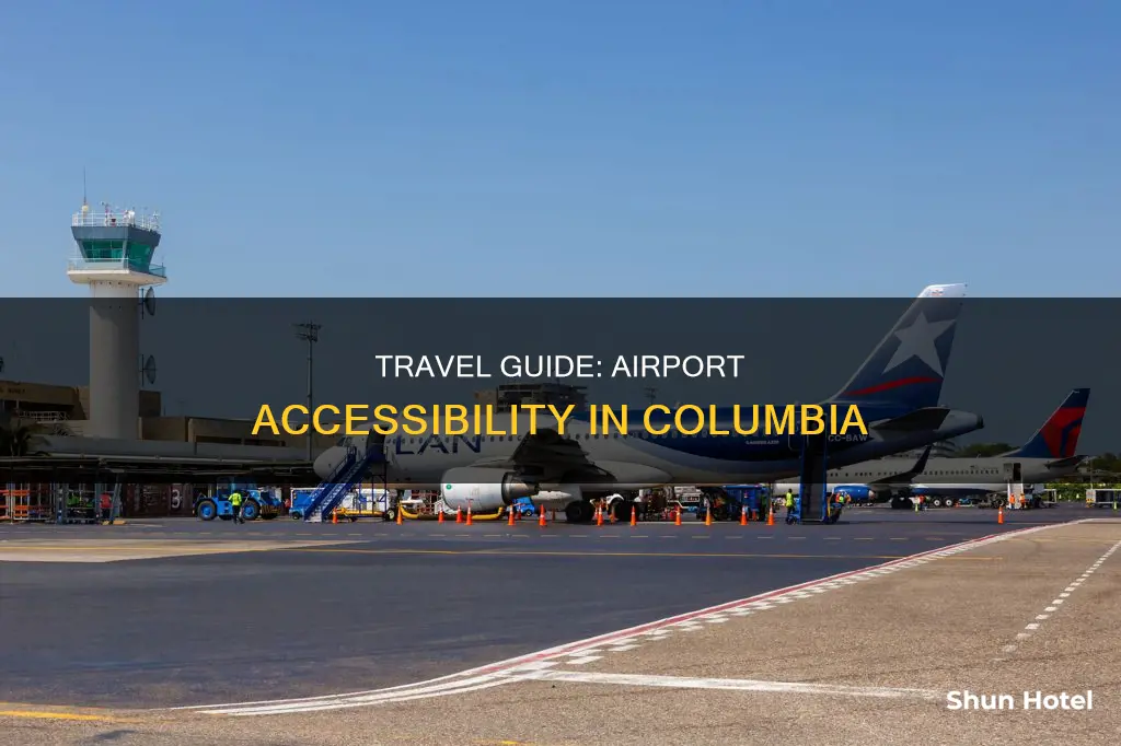 is there an airport in columbia
