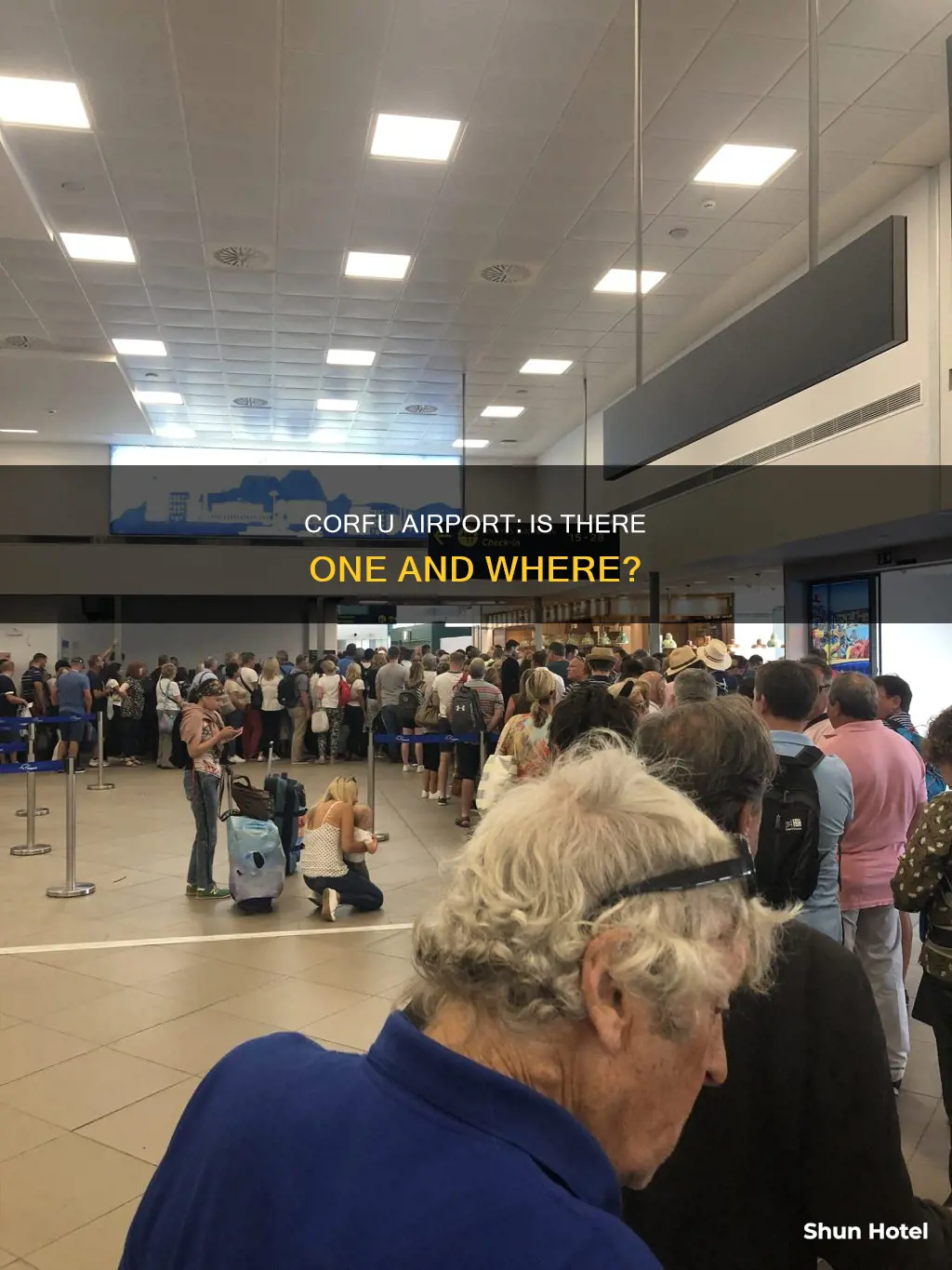 is there an airport in corfu