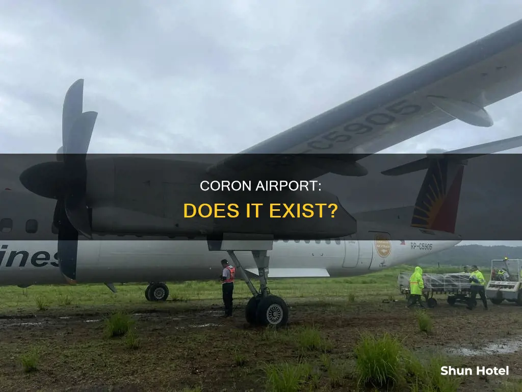 is there an airport in coron