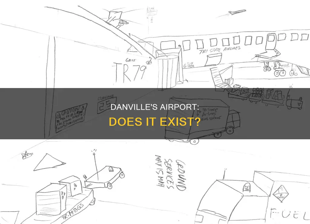 is there an airport in danville