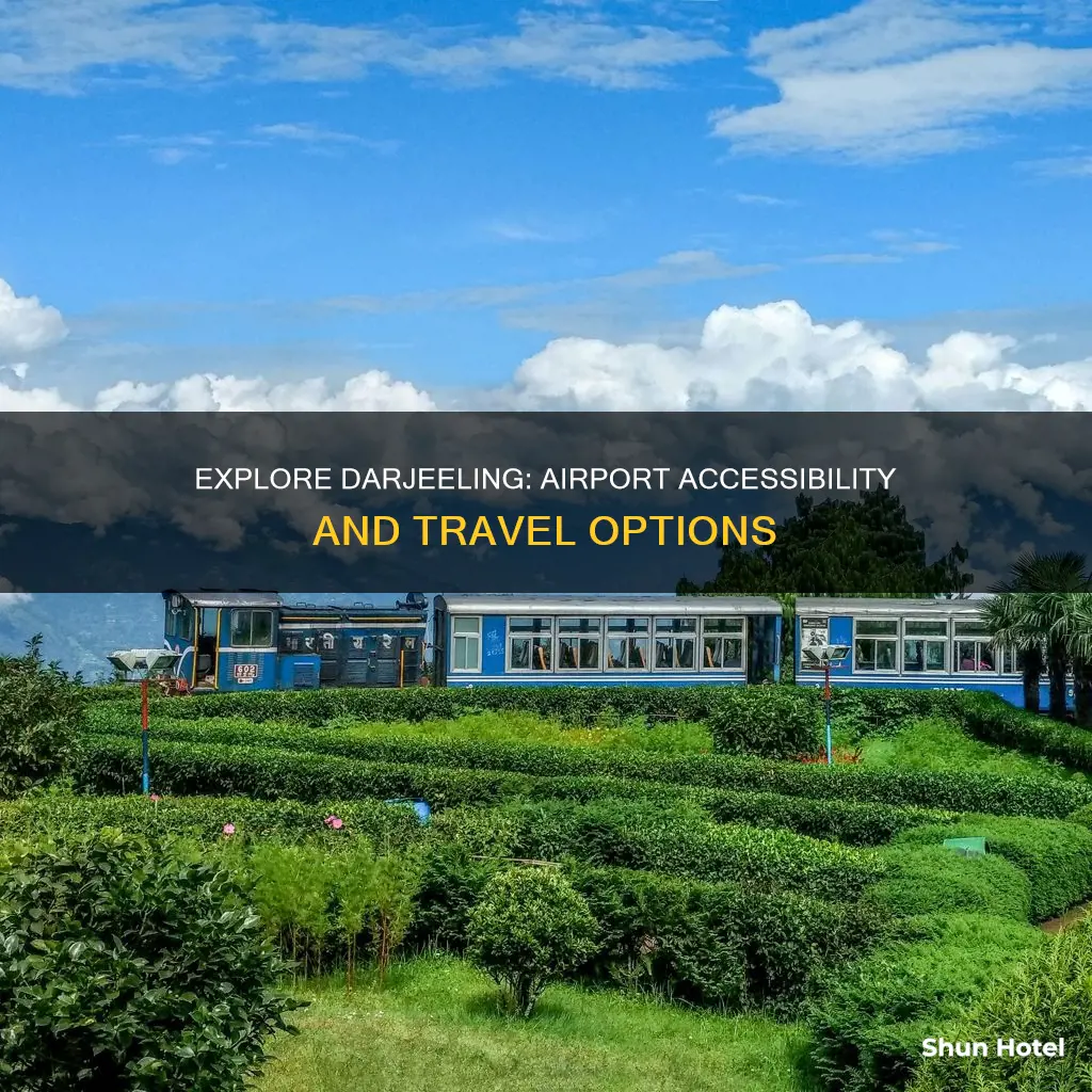 is there an airport in darjeeling