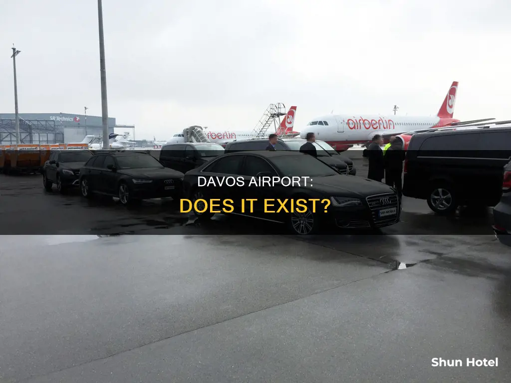 is there an airport in davos