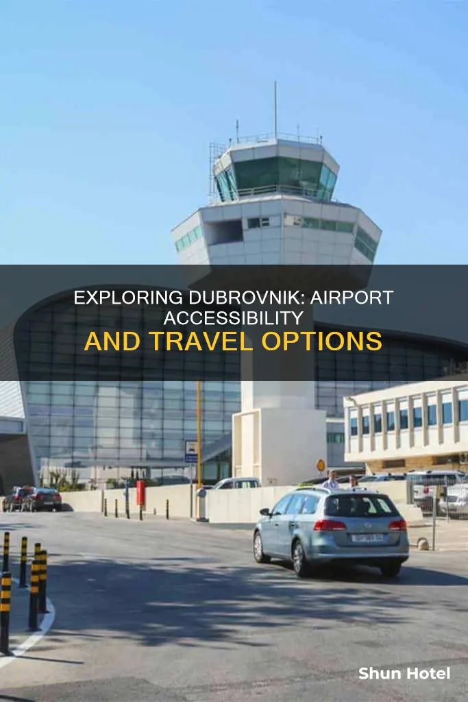 is there an airport in dubrovnik