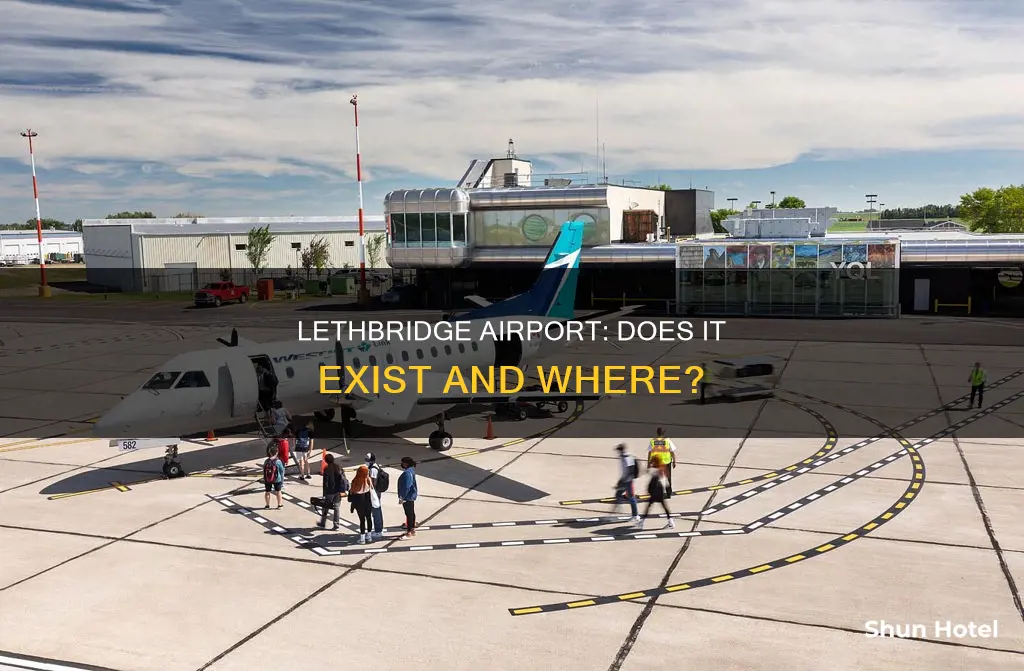 is there an airport in lethbridge