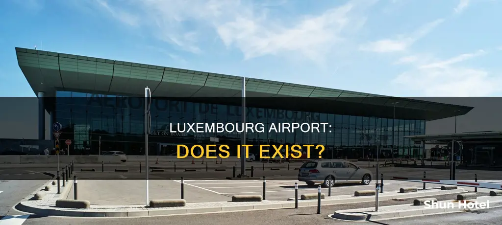 is there an airport in luxembourg