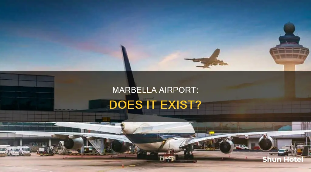 is there an airport in marbella